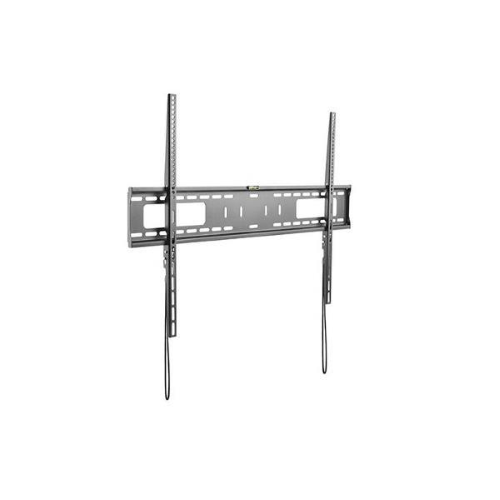 Helgi - Kit montaggio (staffa a muro, braccio di fissaggio) - fisso - per display LCD - plastica, acciaio laminato a freddo - nero opaco - dimensione schermo: 60"-100"